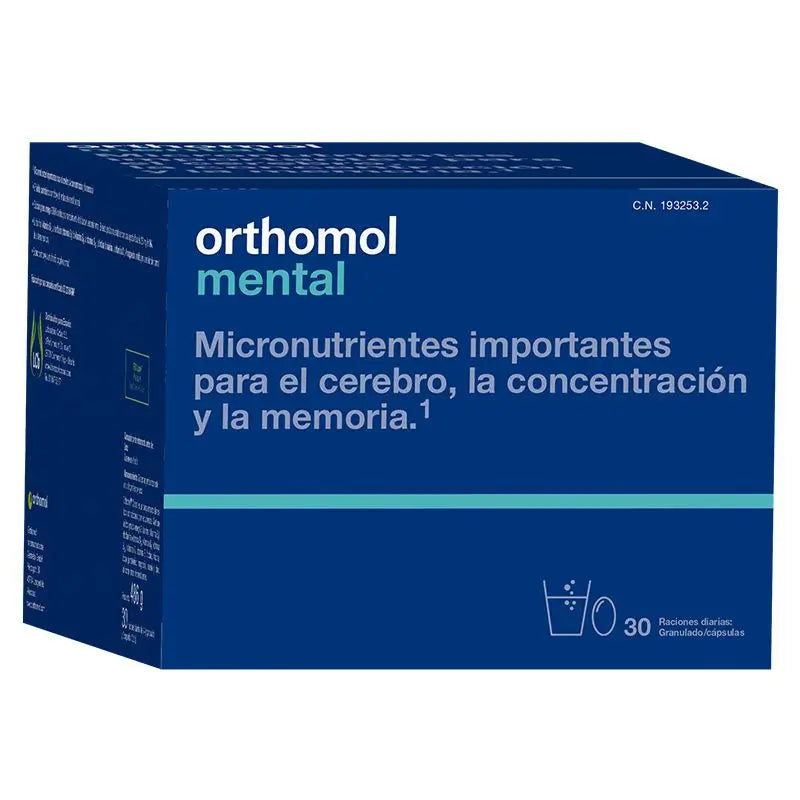 Orthomol Orthomol Mental , 30 sobres