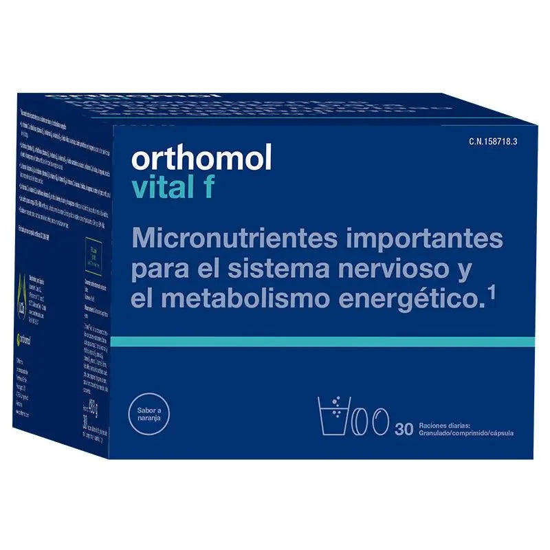 Orthomol Orthomol Vital F Granulado , 30 sobres