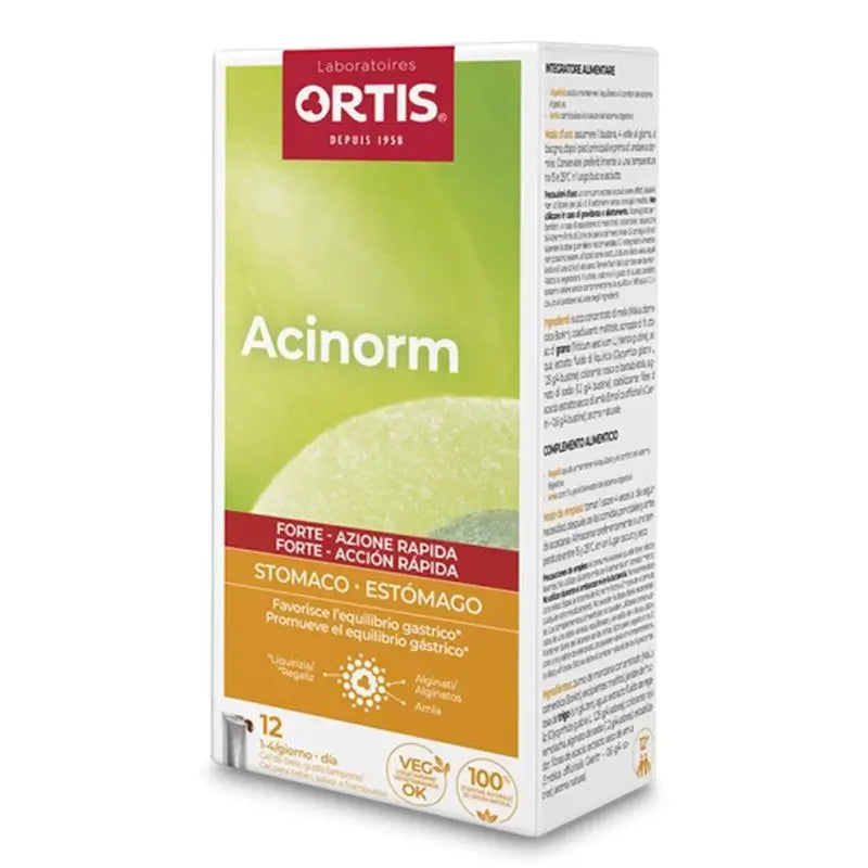 Ortis Acinorm Forte Gel 12Sbrsx12Gr.