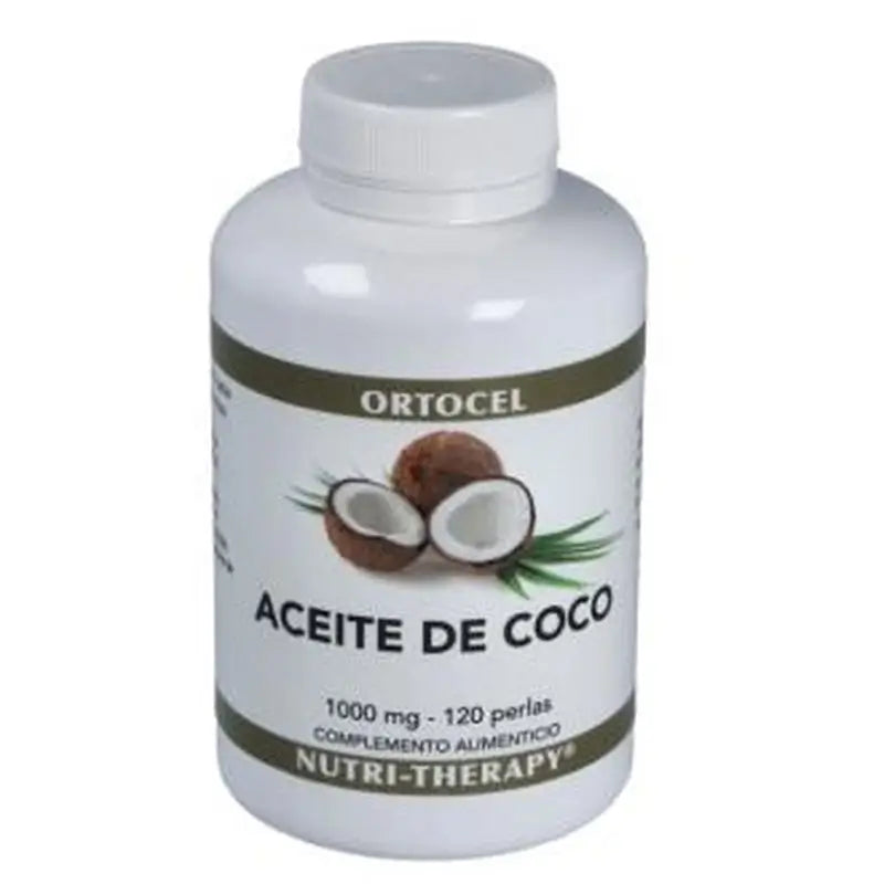Ortocel Nutri-Therapy Aceite De Coco 1000Mg. 120 Perlas