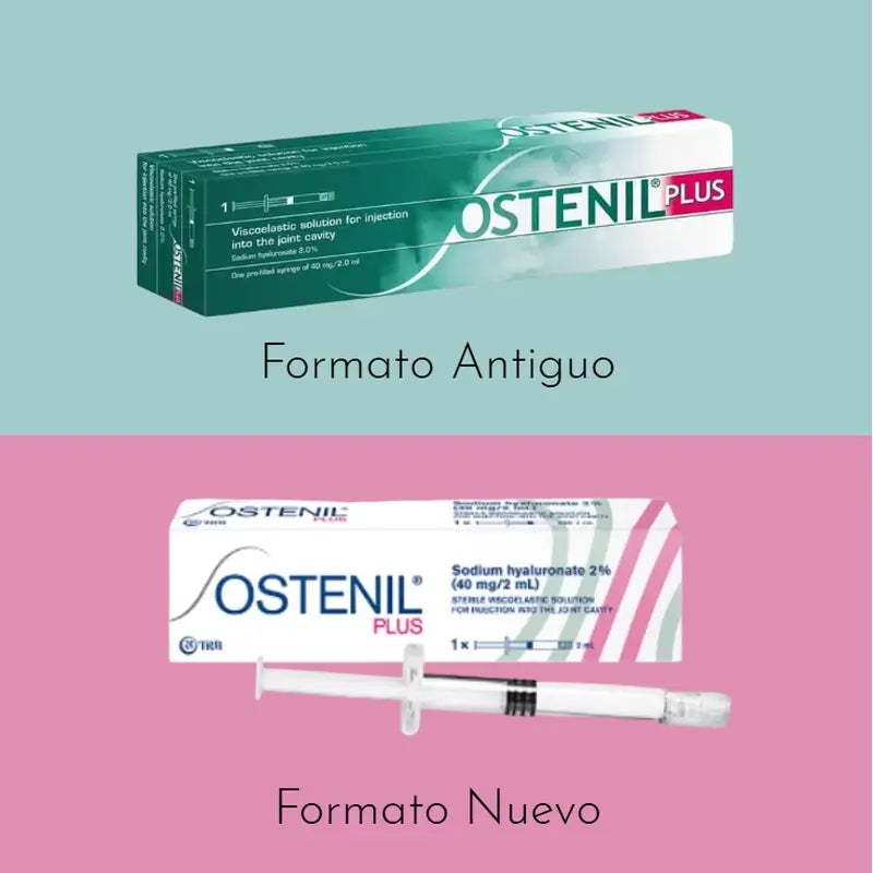 Ostenil Plus Seringa de Hialuronato de Sódio Pré-Preenchida 40 mg / 2 ml