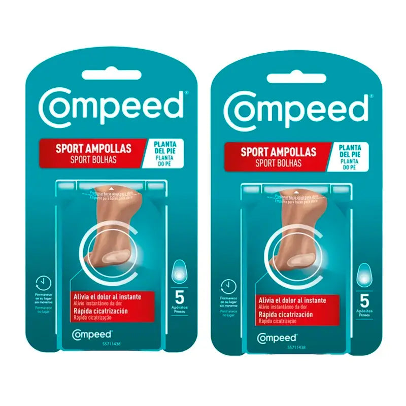 Compeed Pack Blisters Foot Plant, 2x5 unidades