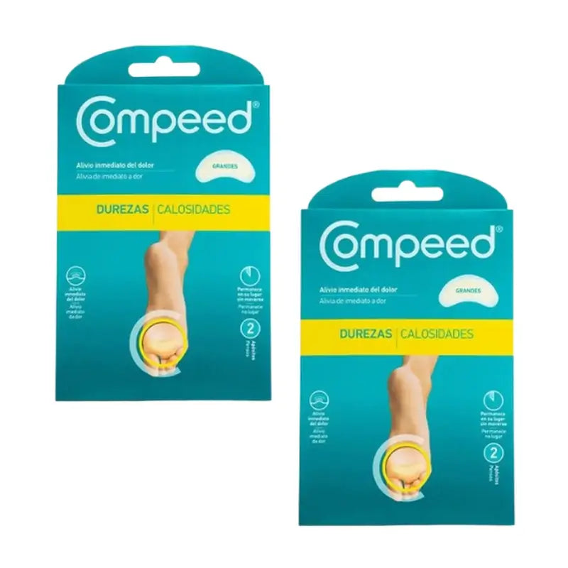 Pensos Compeed Pack de dureza média, 2x6 unidades