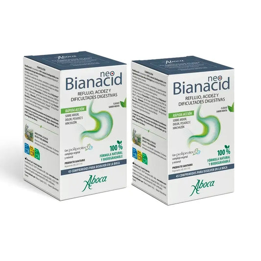 Aboca Neobianacid, 2x45 Comprimidos