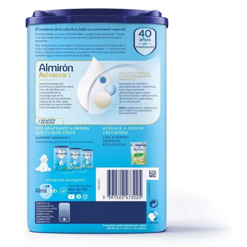 Almirón Advance 1, 2 X 800 gramas