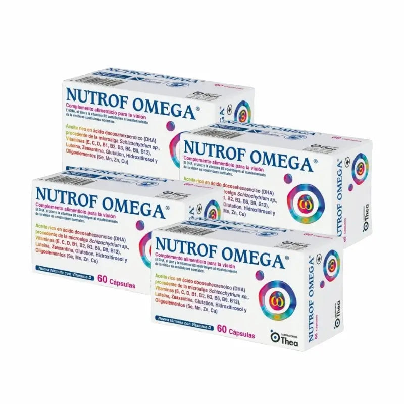 Nutrof Omega, 4 X 60 Cápsulas