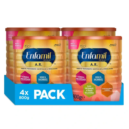 Enfamil A.R Formula For The Dietary Management Of Regurgitation, 4 x 800 Grams