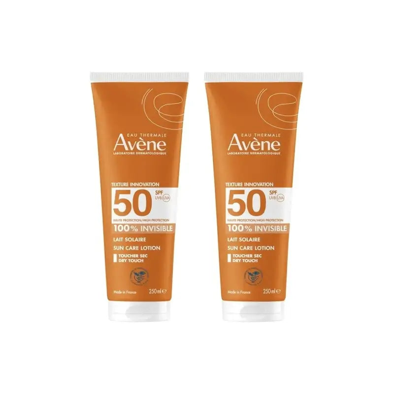 Avene Leite Protector Solar SPF50+ 2x250 ml