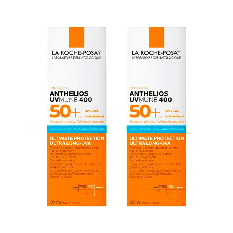 La Roche Posay Anthelios UVMune 400 SPF50+ 2x50 ml