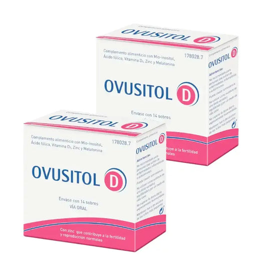 Ovusitol D, embalagem 2x14 envelopes