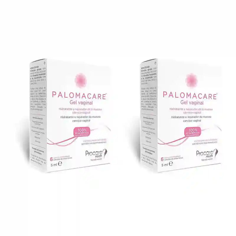 Palomacare Vaginal Gel 6 Cânulas de Dose Única, 2X5 Ml