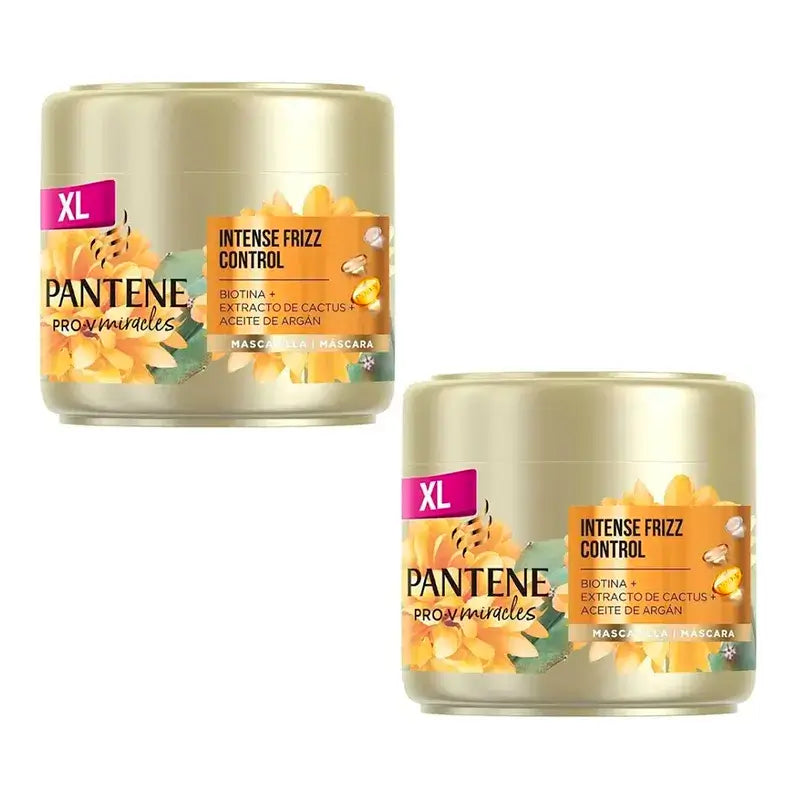 Máscara Pantene Pro V Miracles Cactus, Embalagem 2 x 300ml
