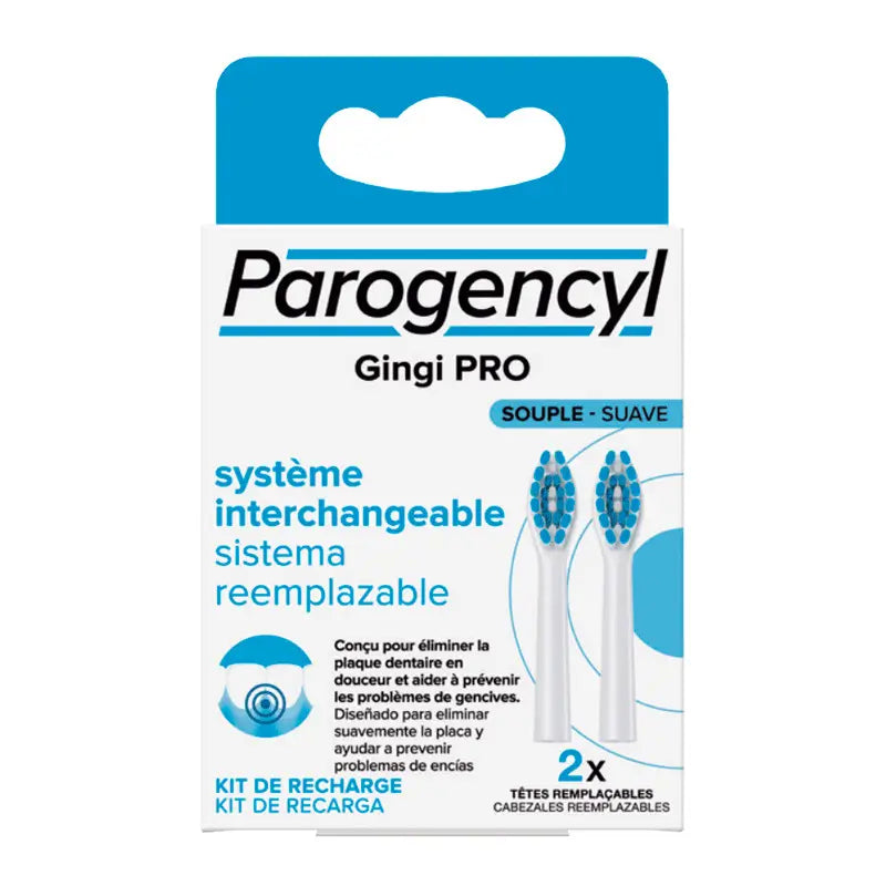 Parogencyl Samurai Gingi Pro Gentle Refills, 2 recargas