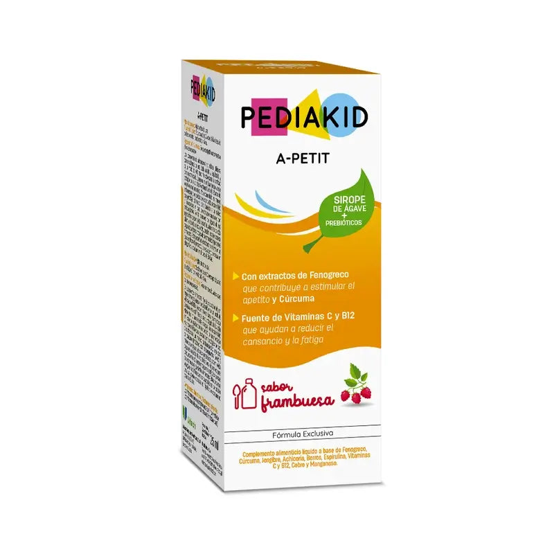 Pediakid Apetite-Tom Xarope de Framboesa 125Ml
