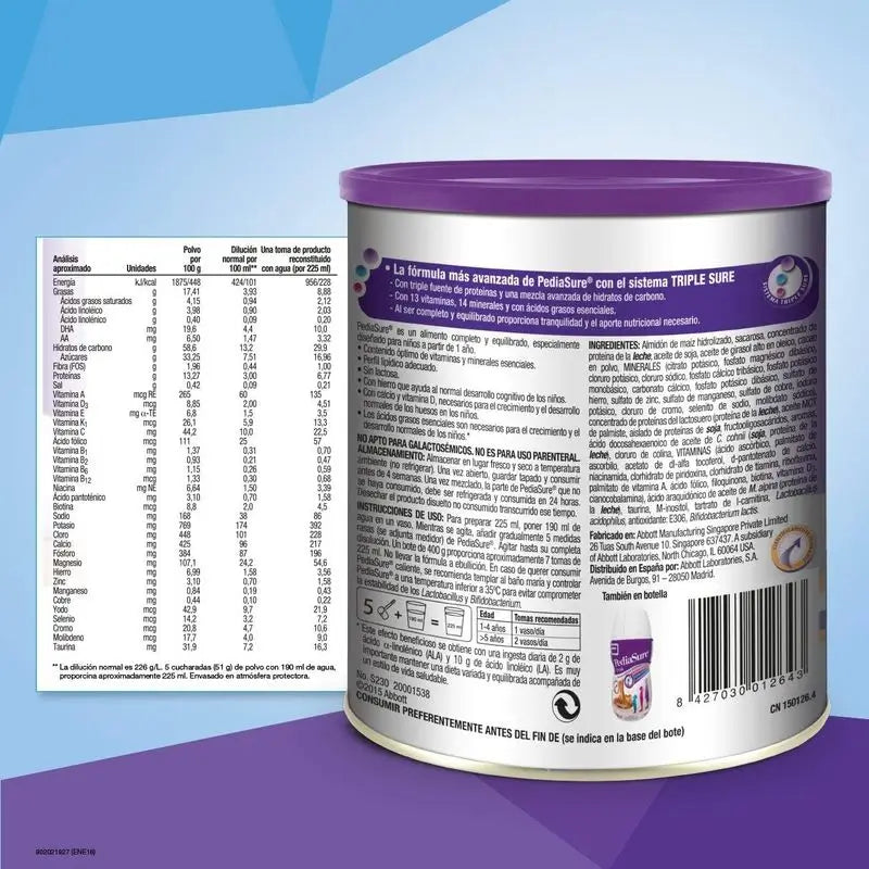 Pediasure Chocolate Crianças, 400 g