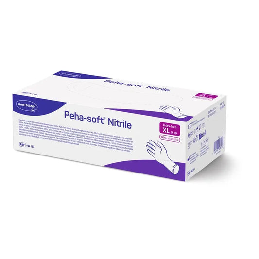 Luvas Peha-Soft Nitrilo Azul Tamanho Xl , 150 unid.