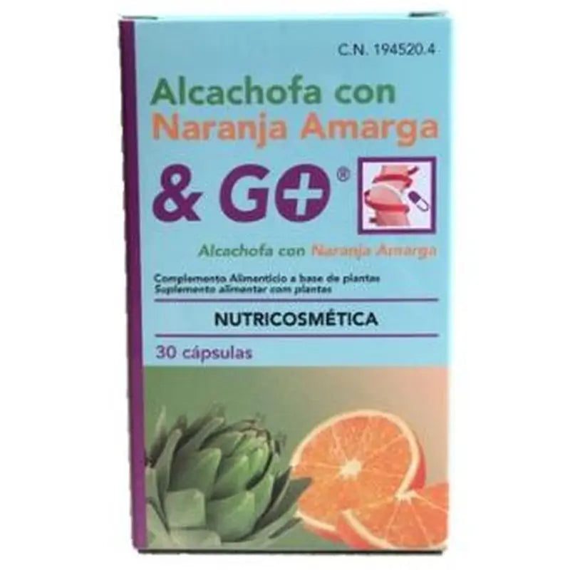 Pharma & Go Alcachofa Con Naranja Amarga 30Cap.