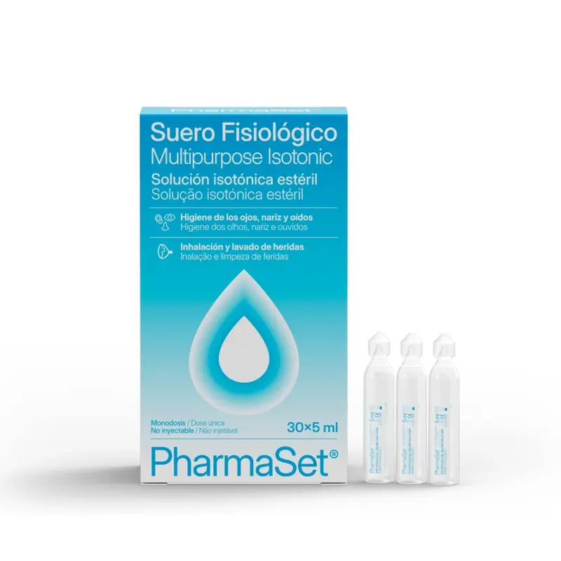 Pharmaset Soro Fisiológico, 30 Doses Únicas X 5 Ml