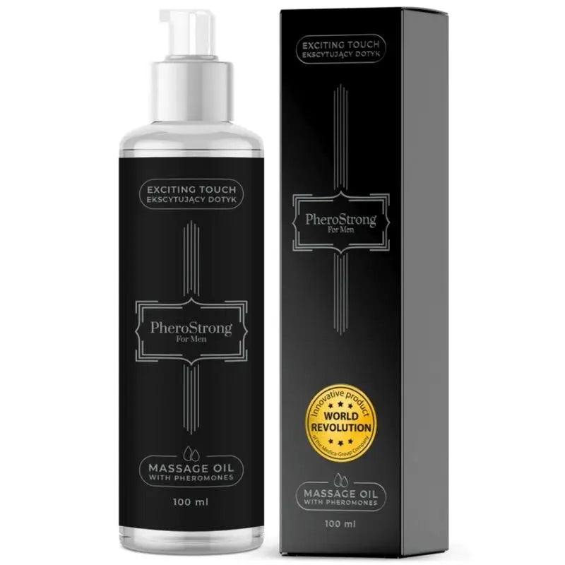 Pherostrong Óleo de massagem para homem , 100 ml
