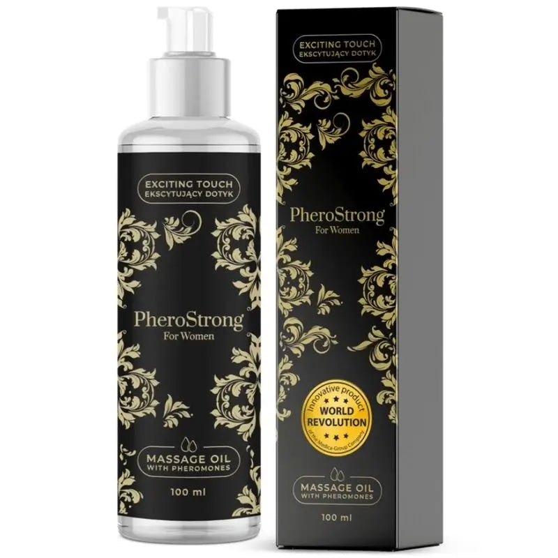 Óleo de massagem Pherostrong para mulher, 100 ml