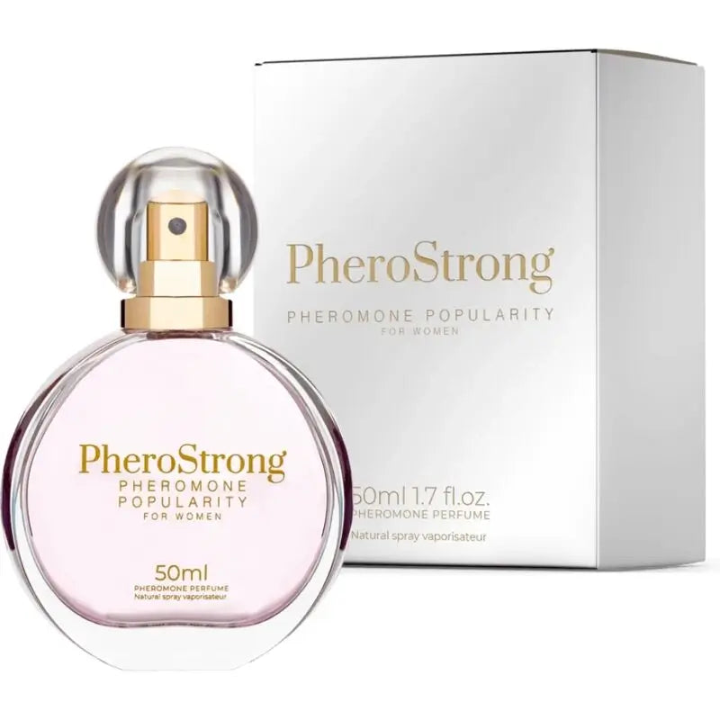 Pherostrong Popularity Perfume de Feromonas para Mulheres, 50 ml
