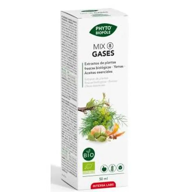 Phytobiopole Phyto-Bipole Mix-Gases (Vientre Plano) 50Ml.