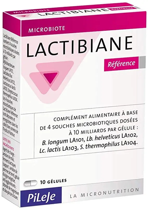 Pileje Lactibiane Reference 10 Caps