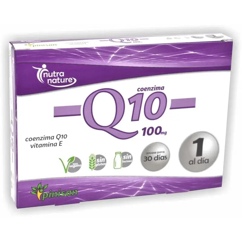 Pinisan Coenzima Q-10 100 Mg , 30 cápsulas