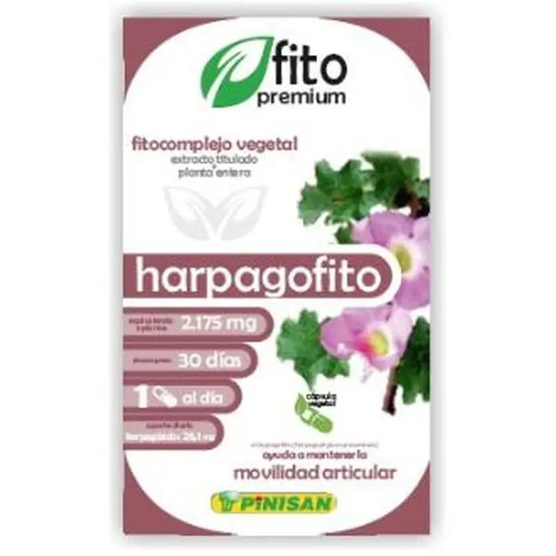 Pinisan Fito Premium Harpagofito 30 Cápsulas