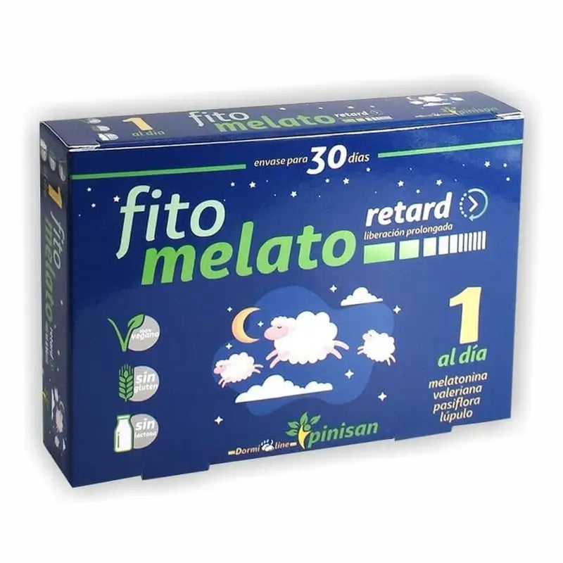 Pinisan Relax Linha Fitomelato Retard 30 Cápsulas