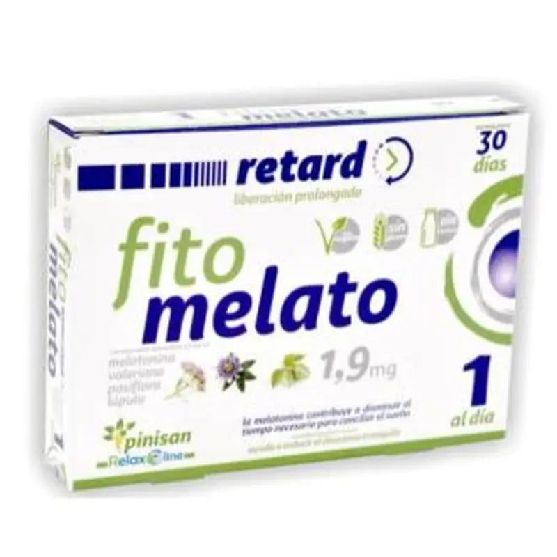Pinisan Relax Line Fitomelato Retard 30 Cápsulas