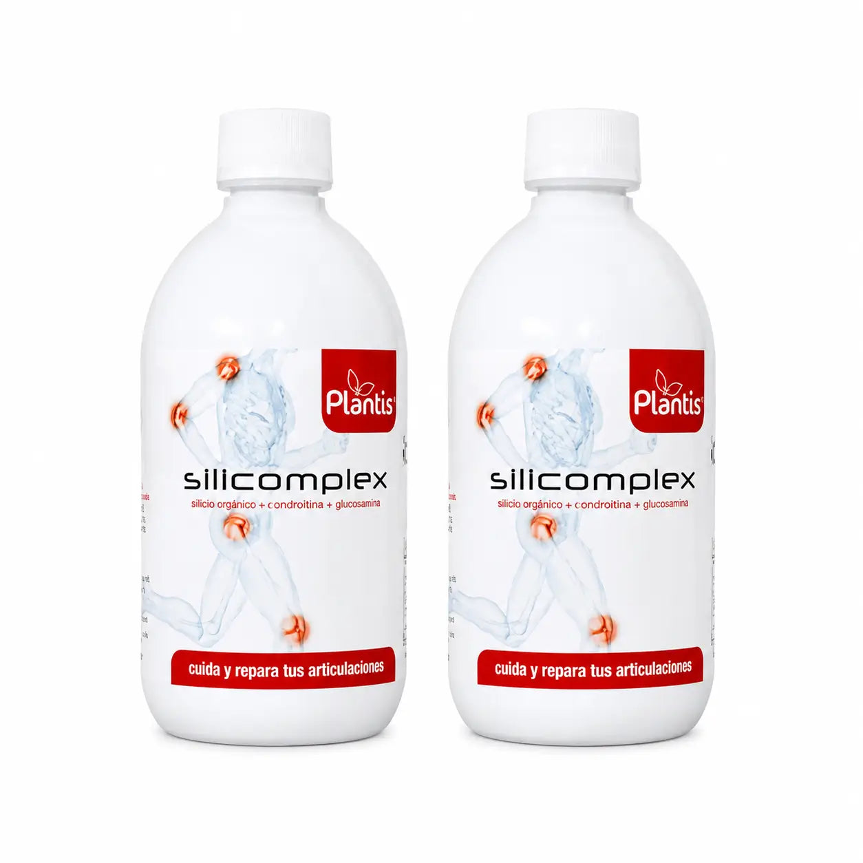 Plantis Silicomplex Silício Bebível 500 ml, embalagem com 2 unidades