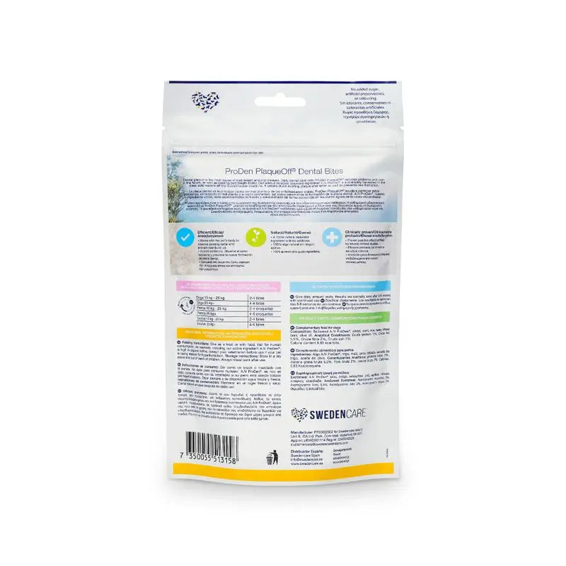 Plaqueoff Kibble 150 g, snack para cães