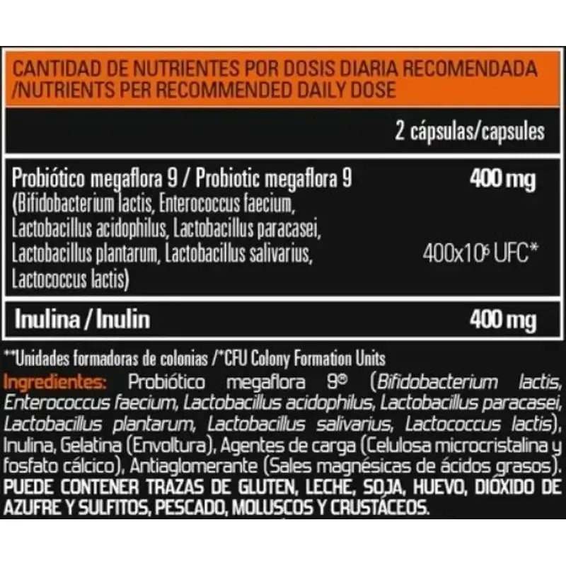 Podium Probiotic Megaflora , 60 cápsulas