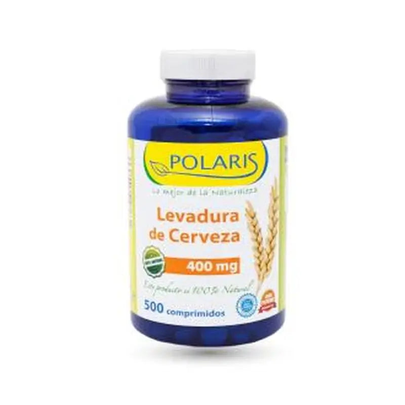 Polaris Levadura De Cerveza 400Mg. 500Comp.