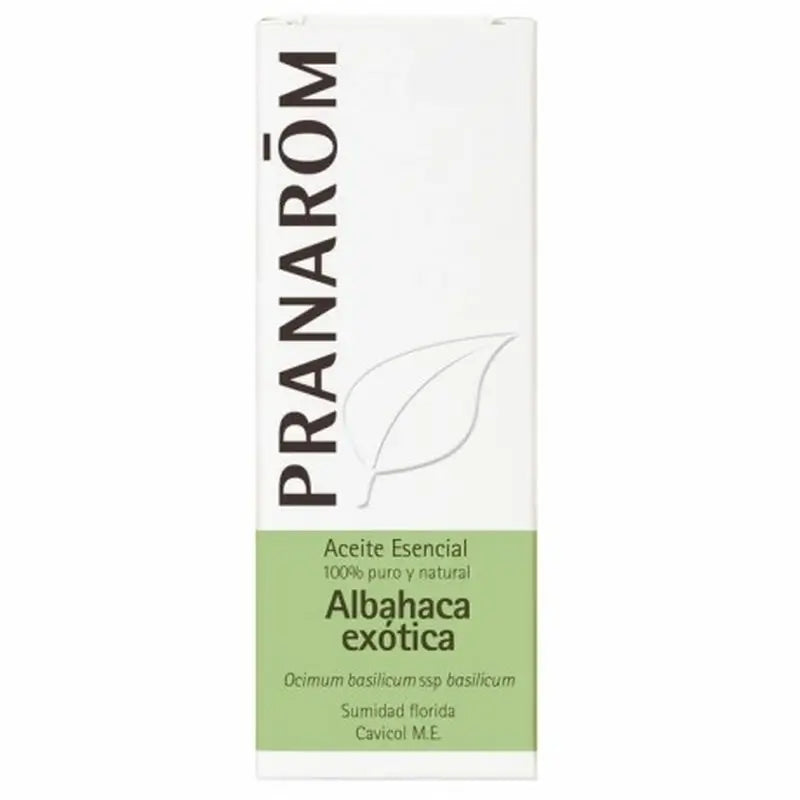 Óleo Essencial Exótico de Manjericão Pranarom, 10ml