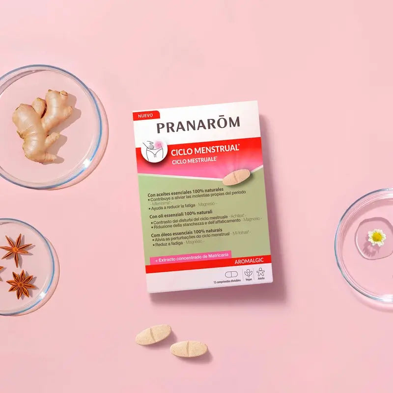 Pranarom Aromalgic Painful Rules Tablets, 15 unidades