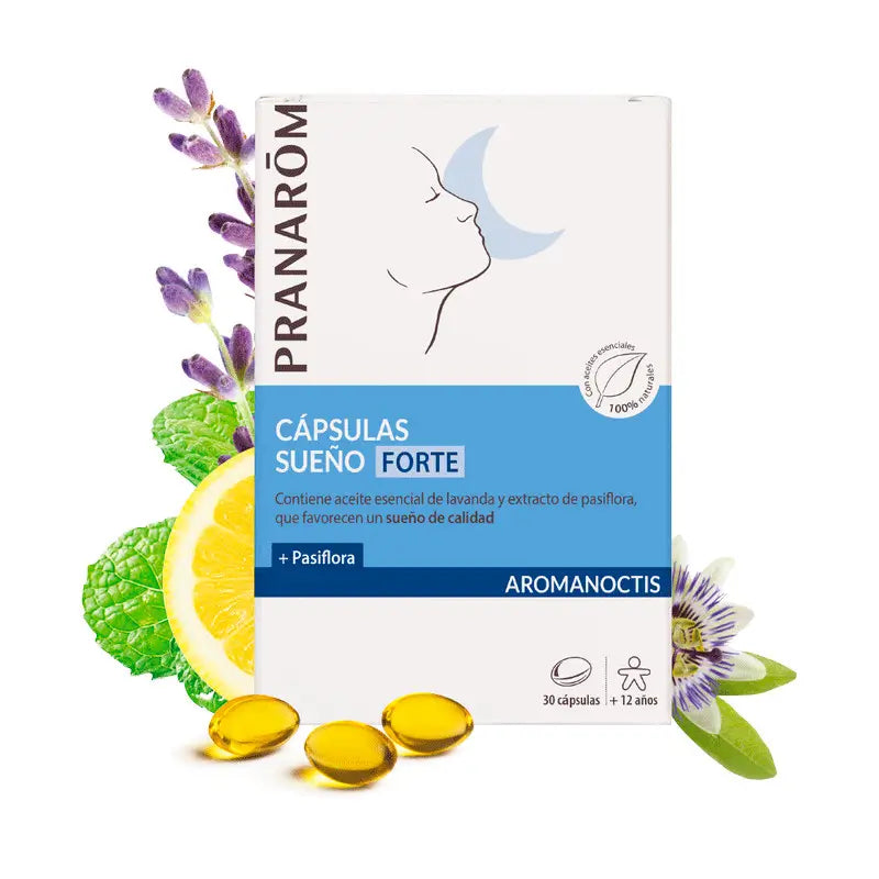 Pranarom Aromanoctis Forte Sleep, 30 Cápsulas