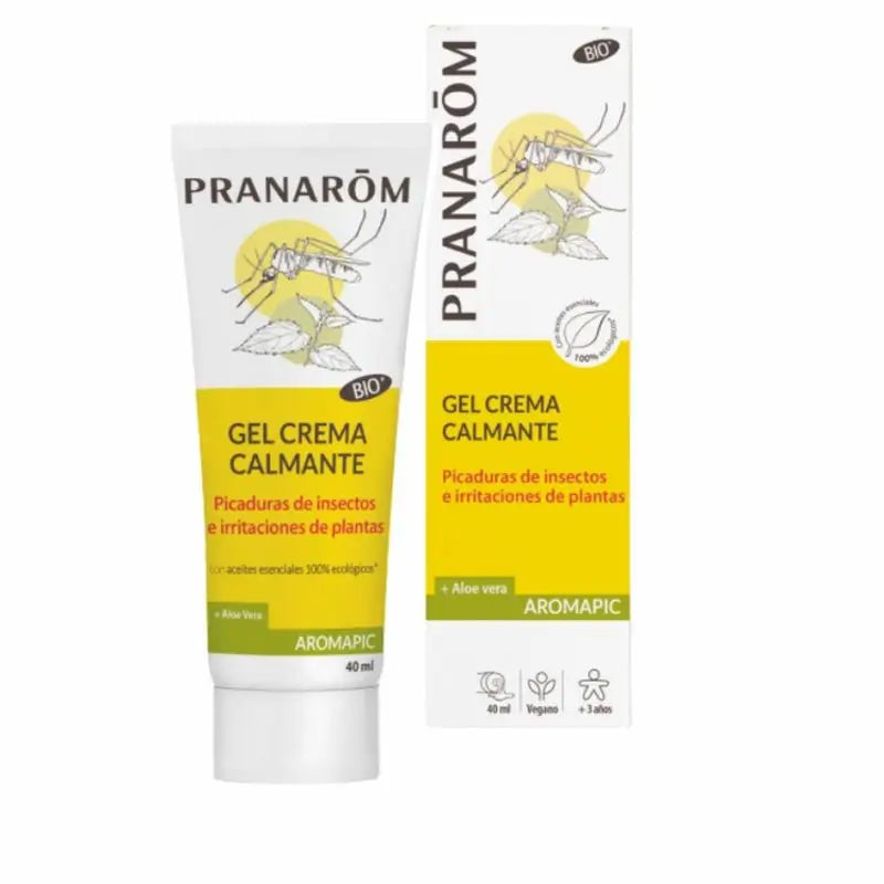 Pranarom Gel Creme Calmante Orgânico Aromapic, 40 ml