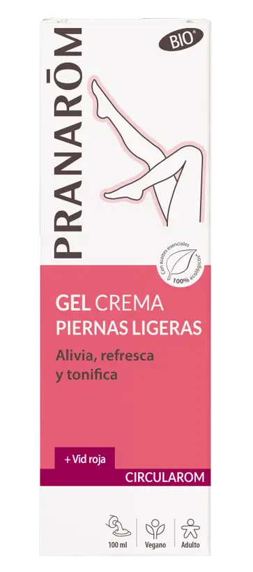 Pranarom Circularom Organic Light Legs Cream Gel, 100 ml