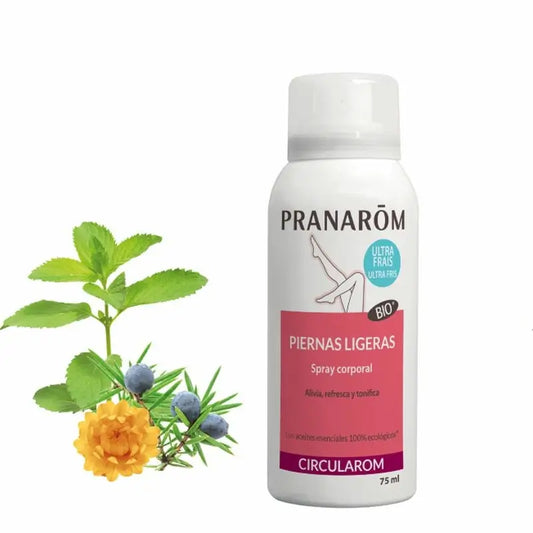 Pranarom Circularom Spray Corporal Pernas Ligeiras, 75ml