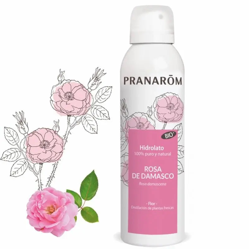Pranarom Organic Damask Rose Hydrolats 150 ml
