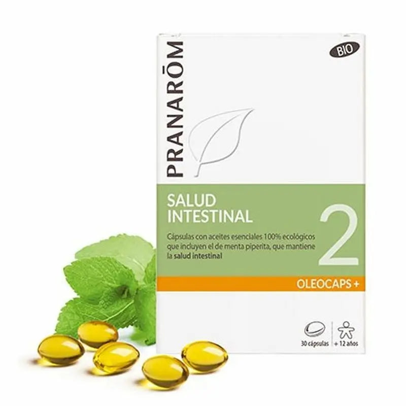 OLEOCAPS PRANAROM 2 ALÍVIO GASTROINTESTINAL E URINA 30 CAPS