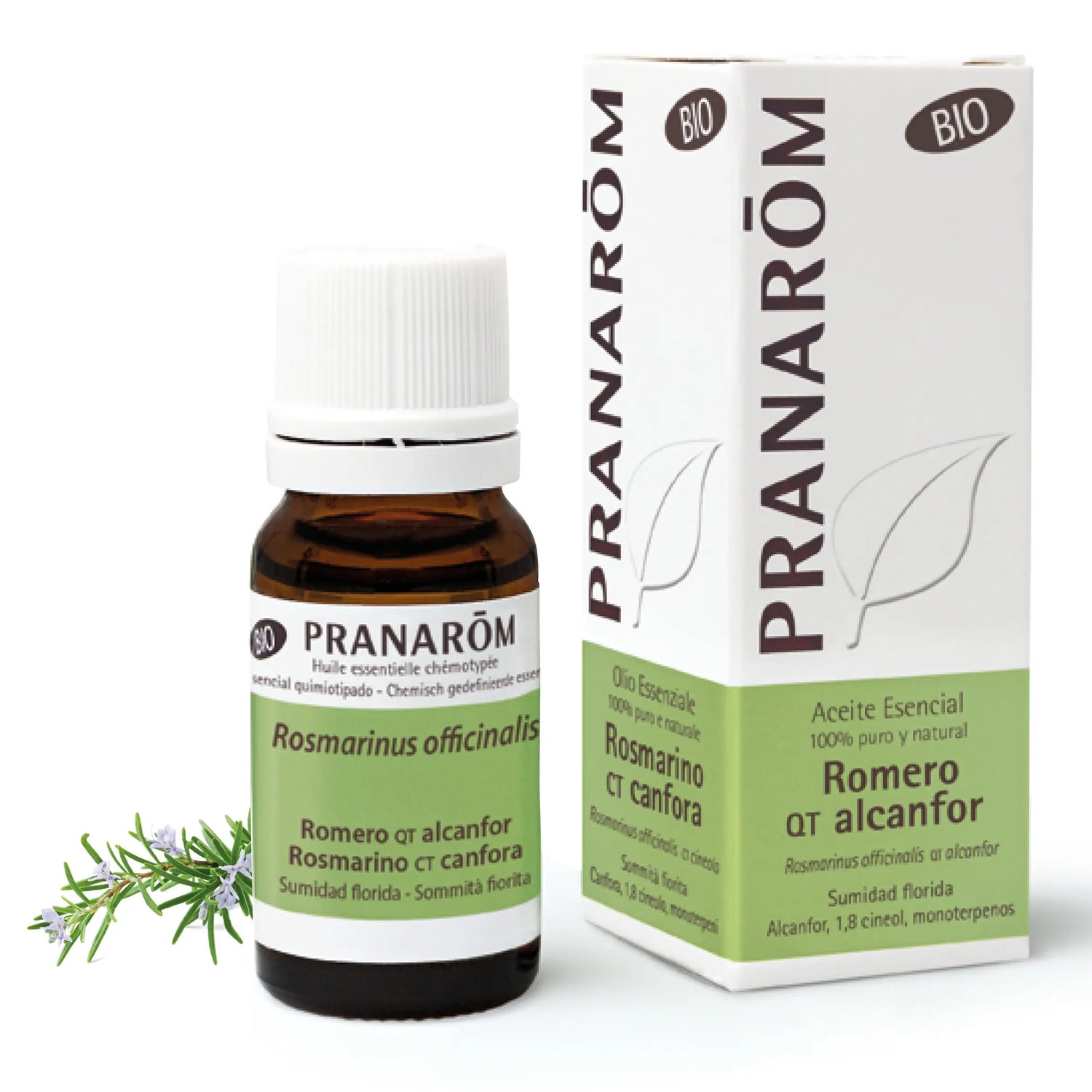 Pranarôm Romero Qt Alcanfor BIO, 10 ml