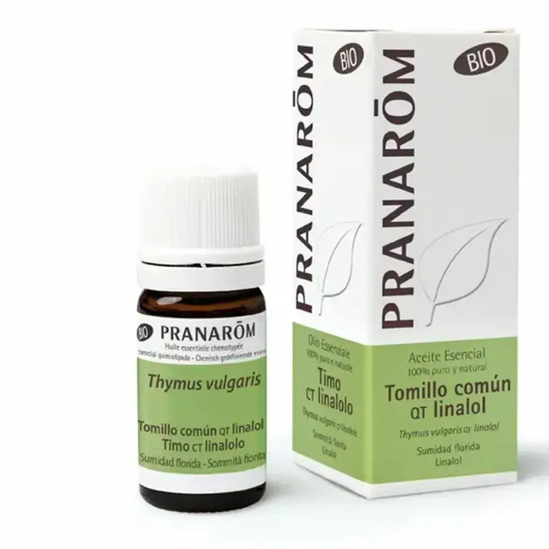 Pranarom Óleo Essencial de Tomilho Comum qt Thymol, 10ml