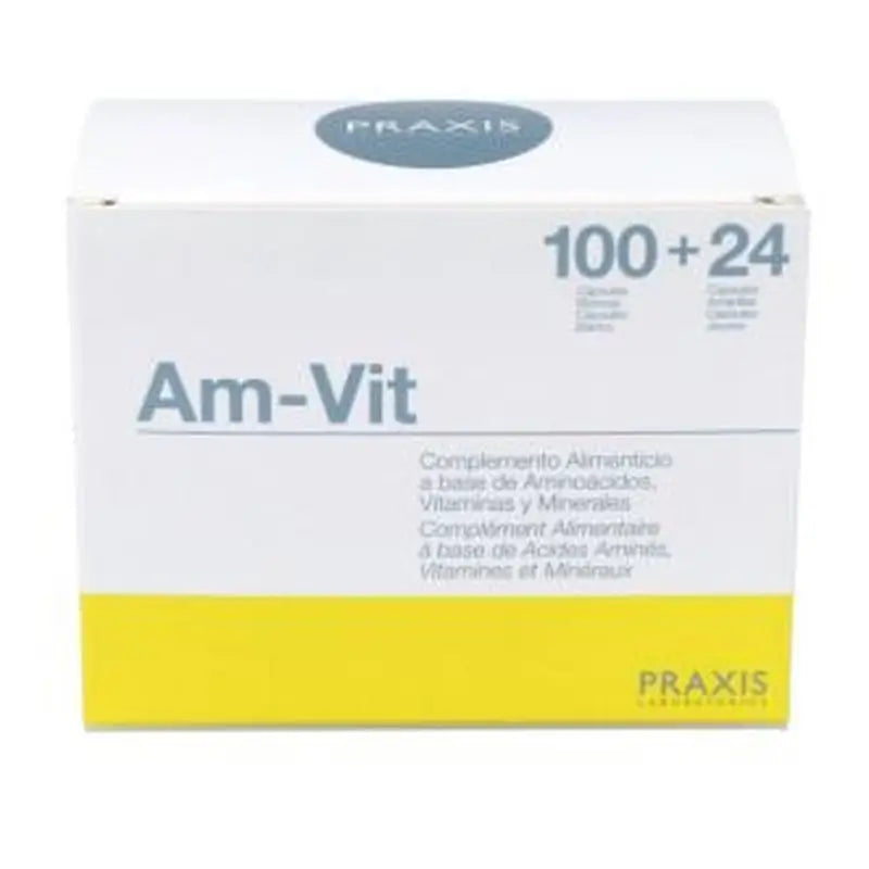 Praxis Am-Vit (Aminoac.+Vit+Minerales+Oligoel) 100+24Comp