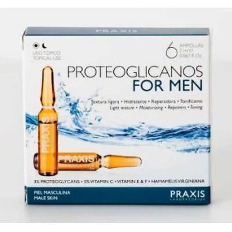 Praxis Proteoglicanos For Men 6Amp.