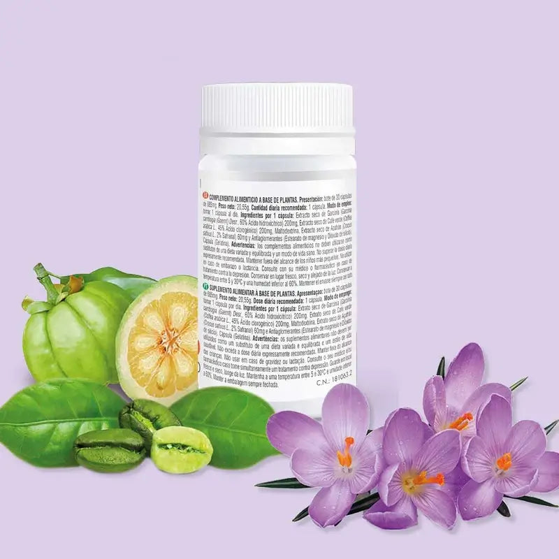 Prisma Natural Saffron+Garcinia+Green Coffee, 30 Cápsulas