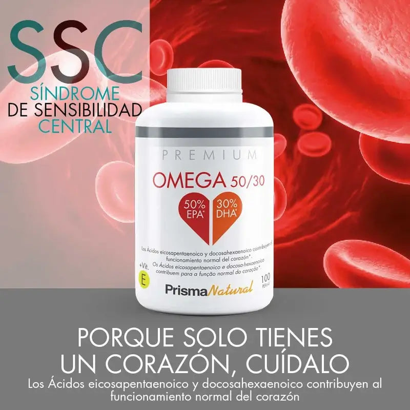 Prisma Premium Omega 50/30, 100 pérolas