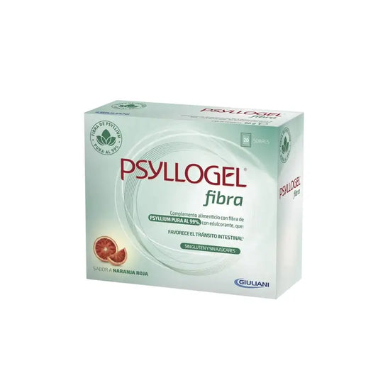 Psyllogel Fibre Red Orange Flavour, 20 envelopes